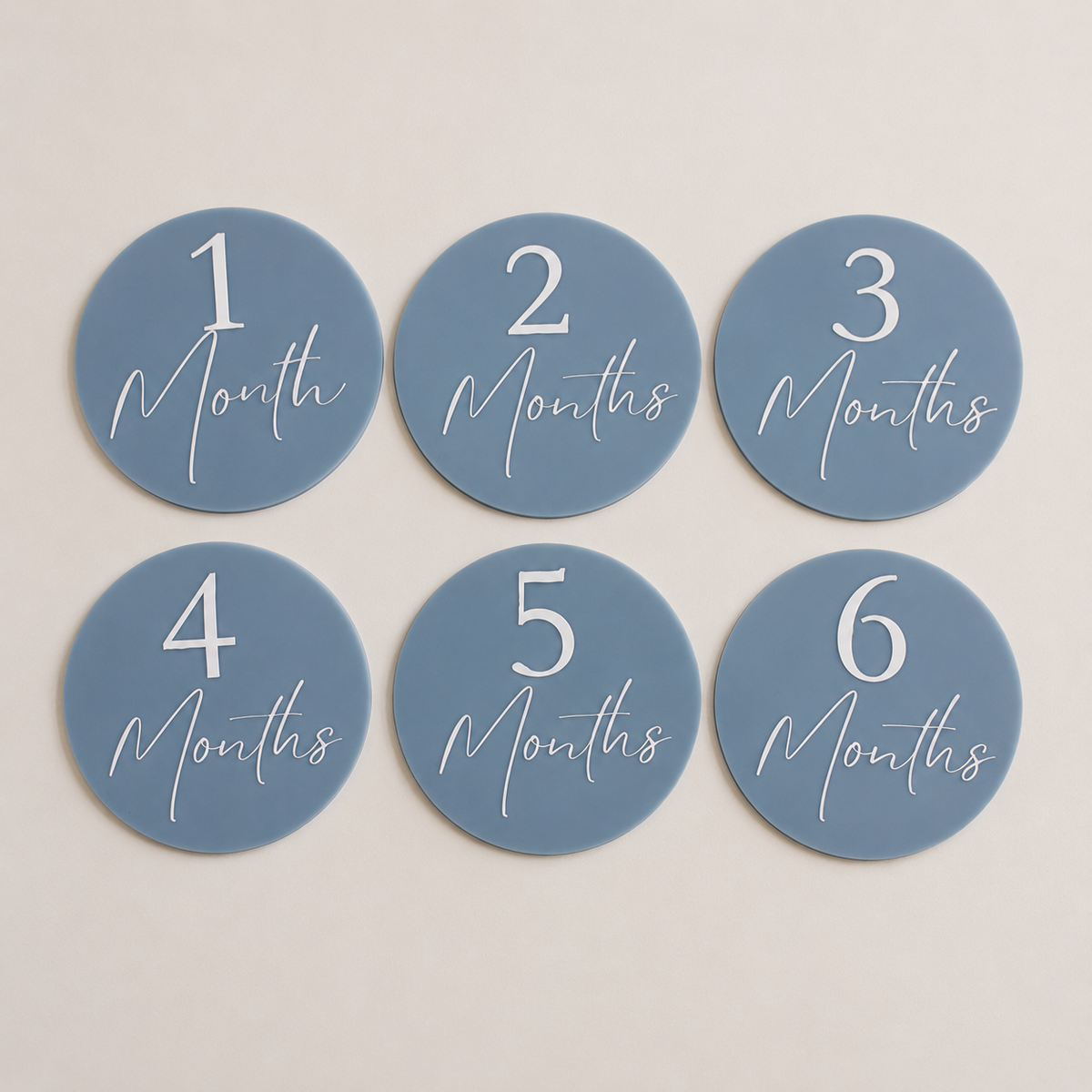 personalised baby milestone cards