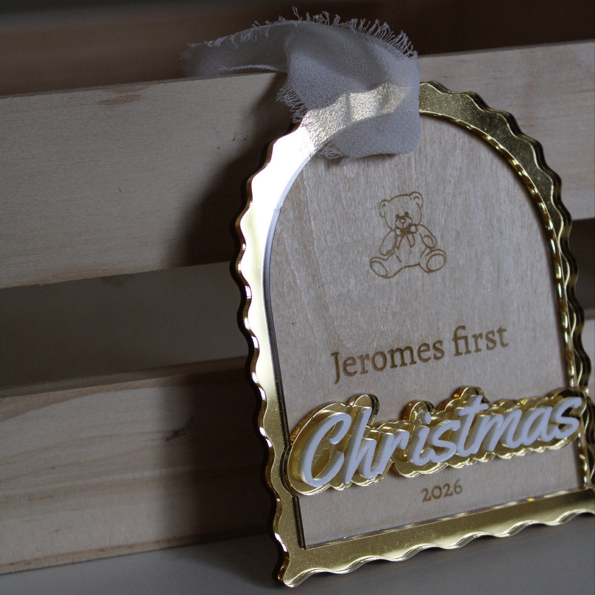 milestone christmas bauble