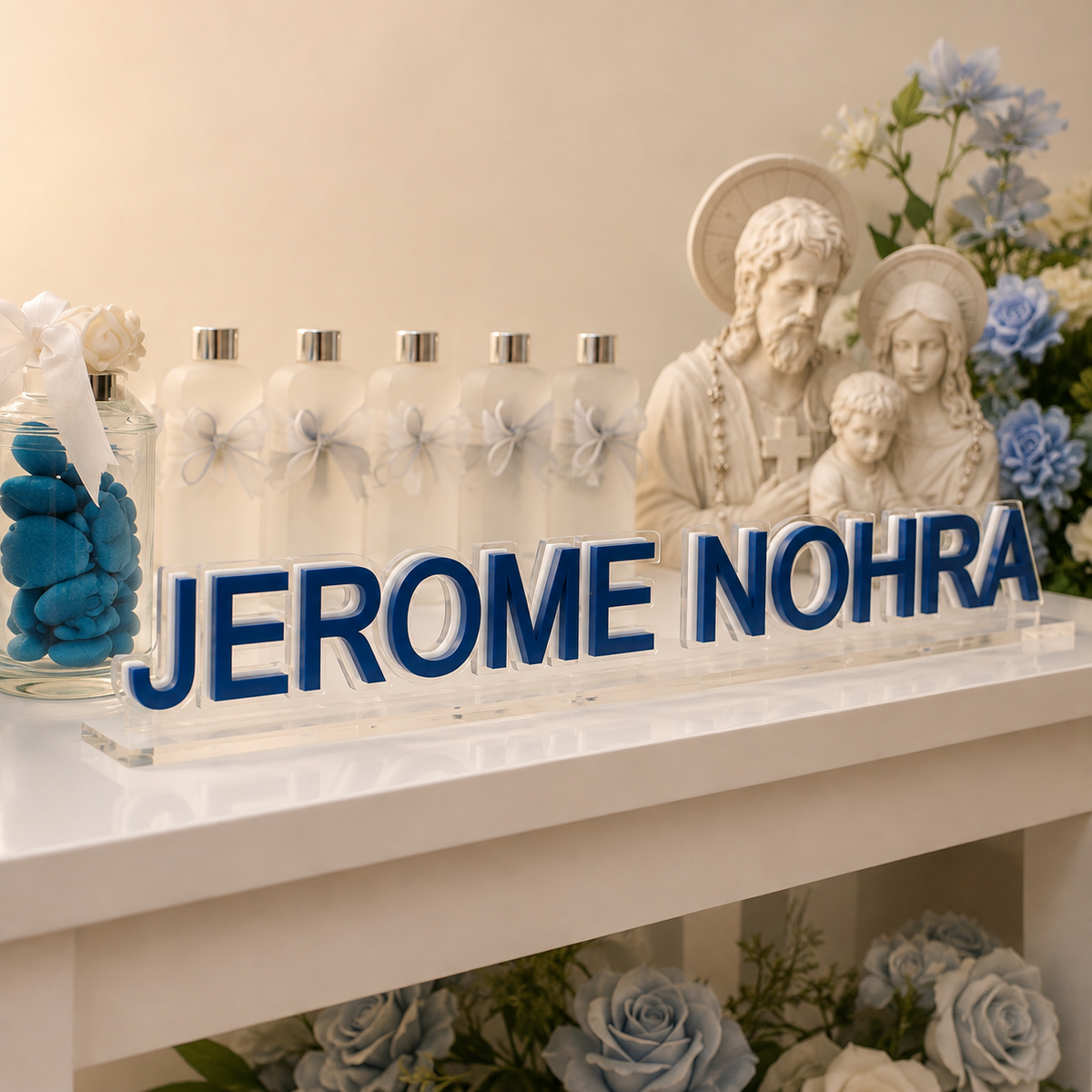 tabletop acrylic name plaque